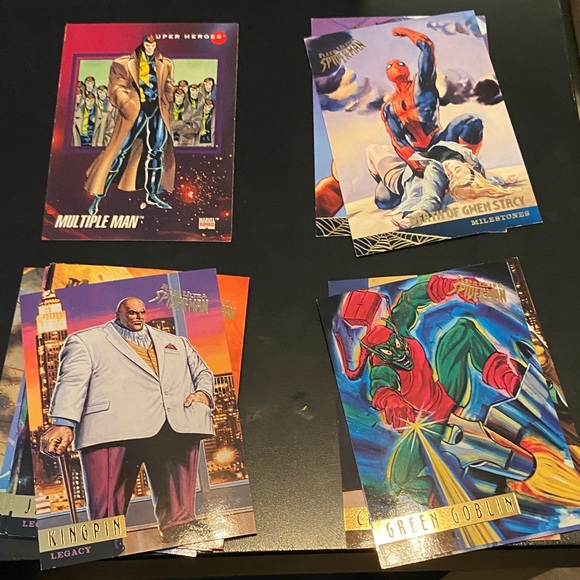 Marvel Trading Cards - Vibrant Collection